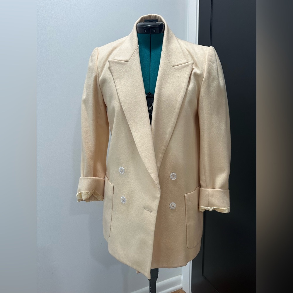 VINTAGE wool blazer